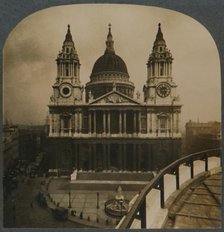 'The Pride of London, St. Paul's Cathedral, London, England', c1910. Creator: Unknown.