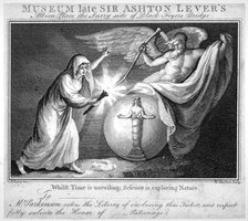 Ticket for the Leverian Museum, Albion Place, Southwark, London, c1805. Artist: William Skelton