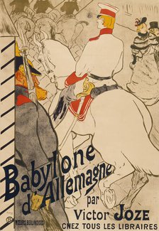 Babylone d'Allemagne, 1894. Creator: Henri de Toulouse-Lautrec.