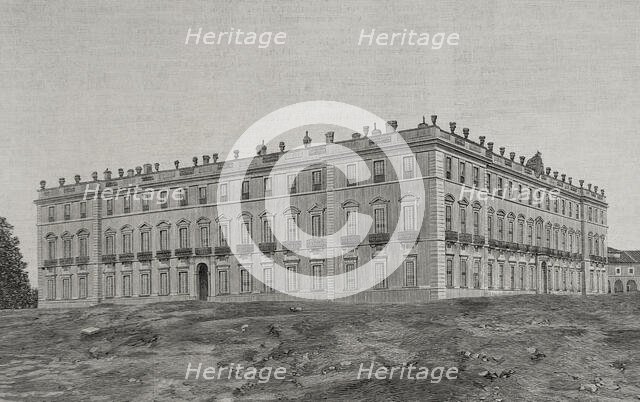 Royal Palace of Riofrío, La Losa, Segovia province, Spain, 1898. Creator: Unknown.