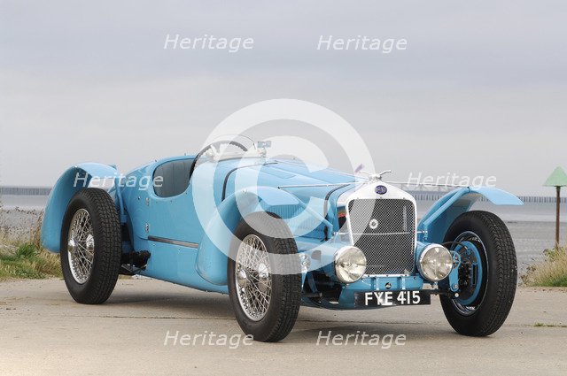 1936 Delage D6 70 Artist: Unknown.