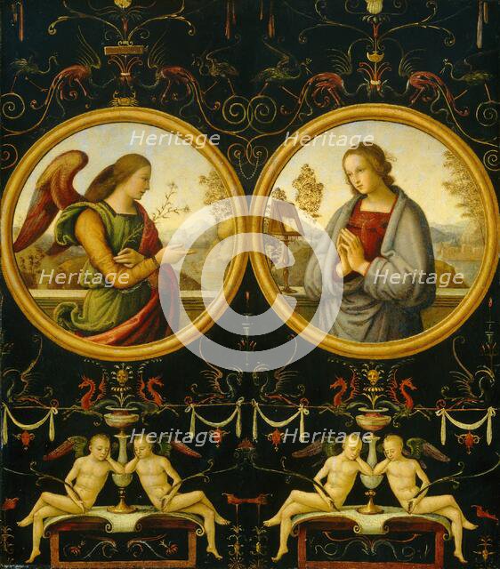 The Annunciation, 1510/1515. Creator: Giannicola di Paolo.