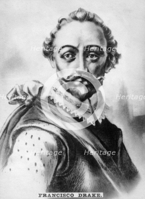 Francisco Drake, (1540-1596), 1920s. Artist: Unknown