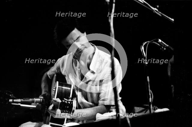 John McLaughlin, London, 1975. Creator: Brian O'Connor.