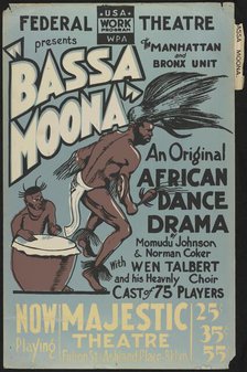 Bassa Moona, New York, [1930s]. Creator: Unknown.