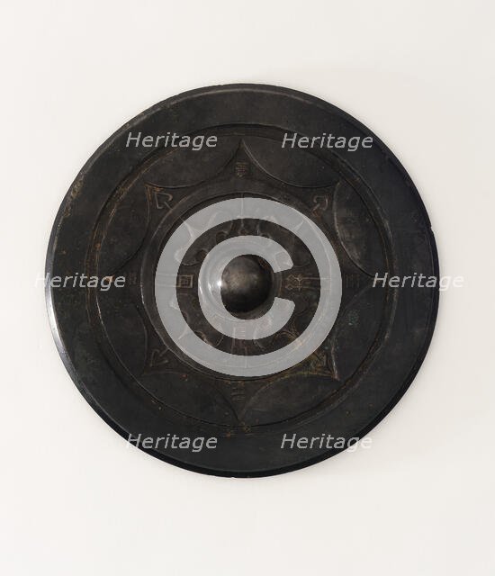 Mirror, Han dynasty, 206 BCE-220 CE. Creator: Unknown.