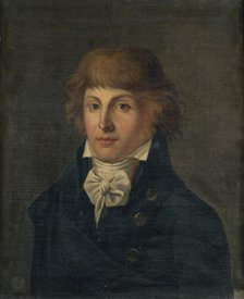 Portrait of Louis-Antoine de Saint-Just (1767-1794), politician, between 1767 and 1794. Creator: Unknown.