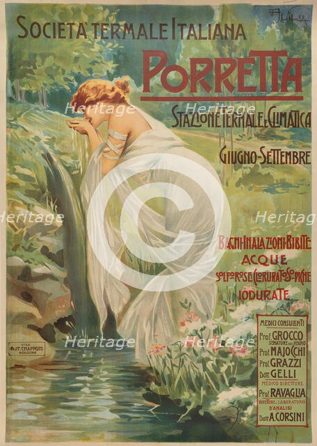 Terme di Porretta, c1906. Creator: Villa, Aleardo (1865-1906).