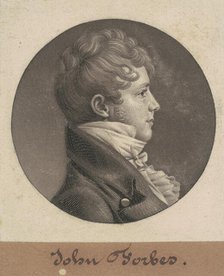 John Goddard, c. 1804. Creator: Charles Balthazar Julien Févret de Saint-Mémin.