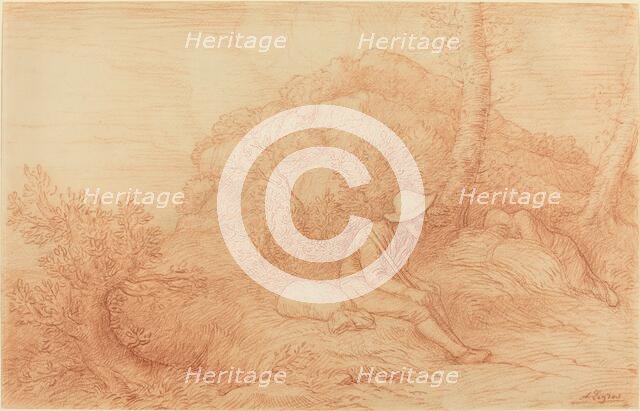 Rest. Creator: Alphonse Legros.