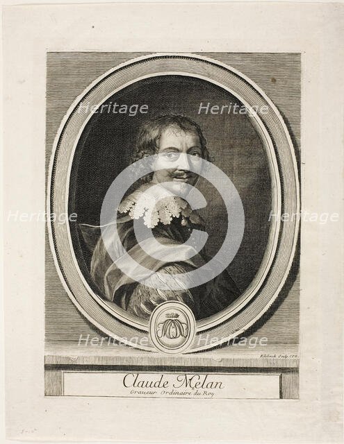 Claude Mellan, n.d. Creator: Gerard Edelinck.
