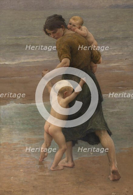 Into the Water!. Creator: Virginie Elodie Demont-Breton.