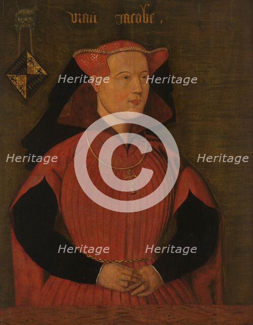 Portrait of Jacoba of Bavaria, Countess of Holland and Zeeland (Jacqueline, Count..., after c.1480. Creator: Anon.