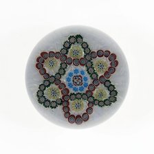 Paperweight, Baccarat, c. 1846-55. Creator: Baccarat Glasshouse.