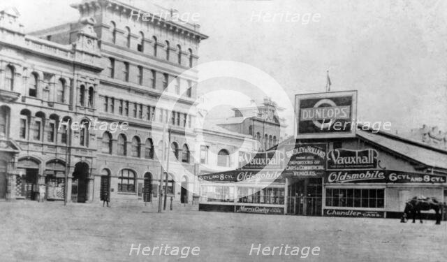 Bradley and Holland (importers of cars and commercial vehicles..., Brisbane, Queensland, 1909. Creator: Unknown.