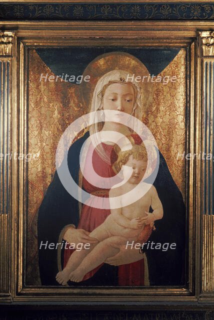 Madonna and Child, late 1450s. Creator: Master of the Castello Nativity.