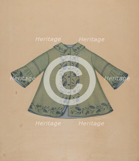 Boy's Coat, c. 1937. Creator: Marie Mitchell.