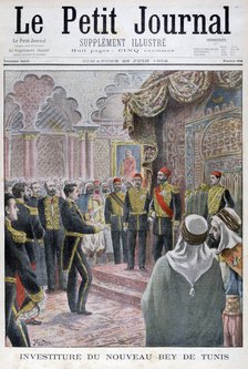 Nomination of the new Bey of Tunis, 1902. Artist: Yrondy