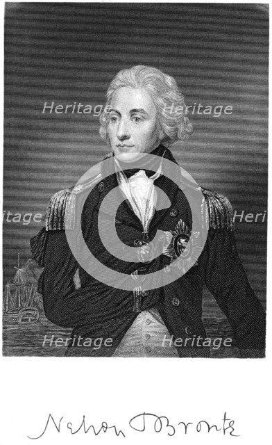 Horatio Nelson, 1st Viscount Nelson, English naval commander. Artist: Unknown