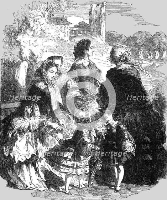 'Paris Fashions', 1854. Creator: Unknown.