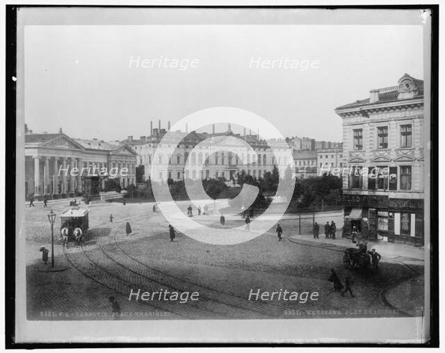 Varsovie Place Krasinski. Warszawa, between 1910 and 1920. Creator: Harris & Ewing.