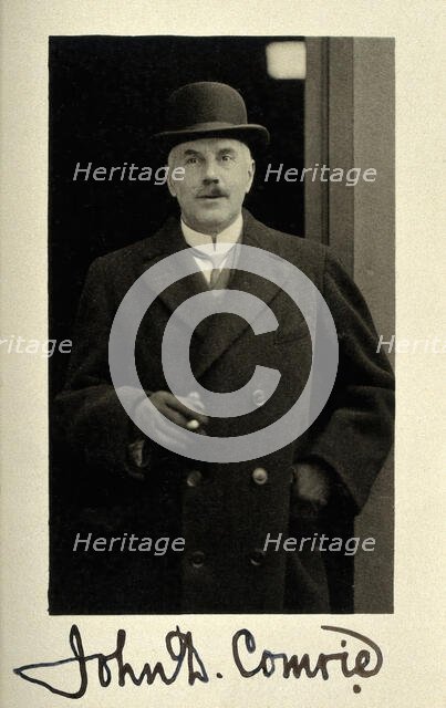 John Dixon Comrie. Creator: Unknown.