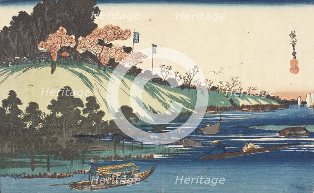 Sumida River, Late 1830s. Creator: Ando Hiroshige.