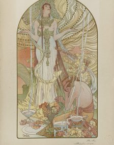 Salammbô. Artist: Mucha, Alfons Marie (1860-1939)