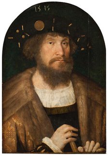 Portrait of the Danish King Christian II, 1514-1515. Creator: Michael Sittow.
