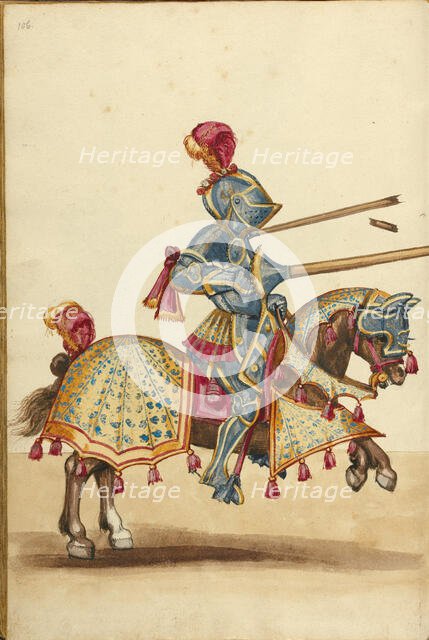 A Tournament Contest, about 1560-1570. Creator: Unknown.