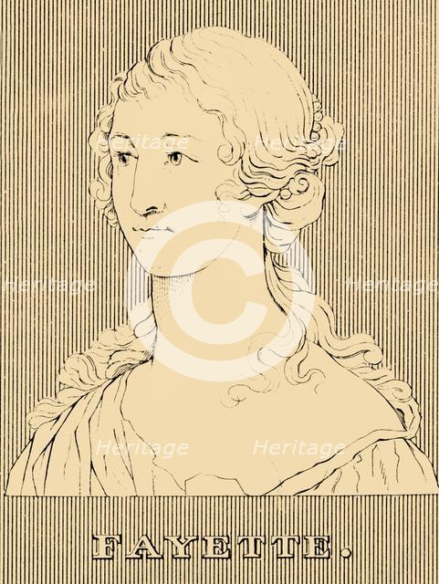 'Fayette', (1634-1693), 1830. Creator: Unknown.