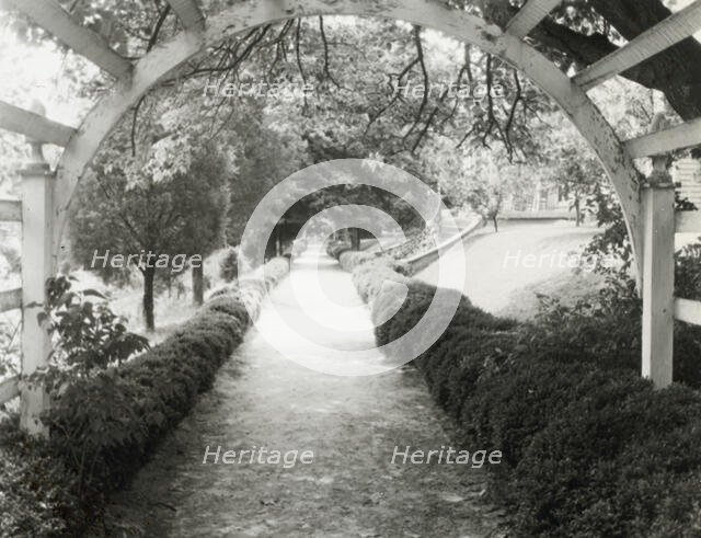 "Belmont," Gari Melchers house, 224 Washington Street, Fredericksburg, Virginia, c1927 - 1929. Creator: Frances Benjamin Johnston.