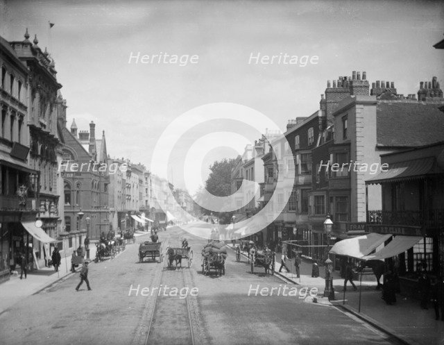 Bar Street, Southampton, Hampshire, c1860-c1900. Artist: Henry Taunt