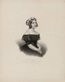 Princess Augusta of Cambridge (1822-1916), Grand Duchess of Mecklenburg-Strelitz. Creator: Giere, Julius (1807-1880).