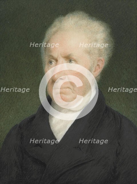 Gilbert Stuart, c. 1825. Creator: Sarah Goodridge.