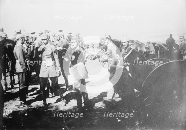 German Crown Prince at Manoeuvres, between c1910 and c1915. Creator: Bain News Service.