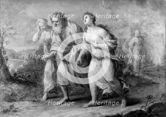 Lot and his Daughters, 1743-1779. Creator: Anton Raphael Mengs.