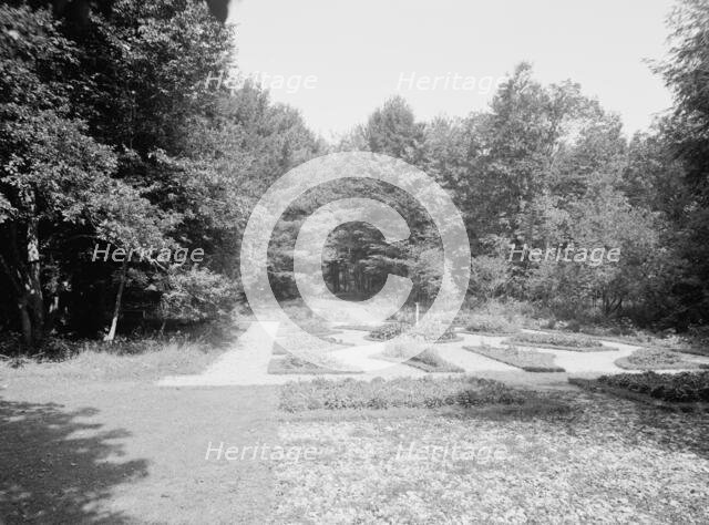 Mrs. Spencer's lady garden, Lenox, Mass., between 1900 and 1920. Creator: Unknown.