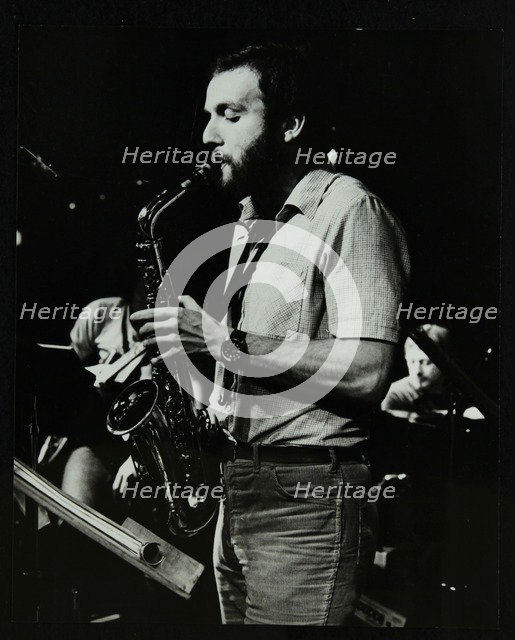 Saxophonist Phil Todd playing at The Stables, Wavendon, Buckinghamshire. Artist: Denis Williams