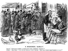'A Misnomer, Surely!', 1880.  Artist: George du Maurier