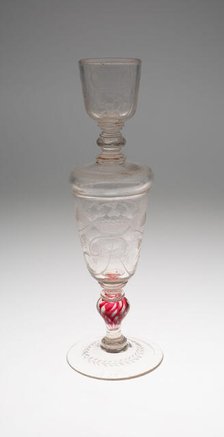 Double Goblet, Germany, 1701/13. Creator: Unknown.