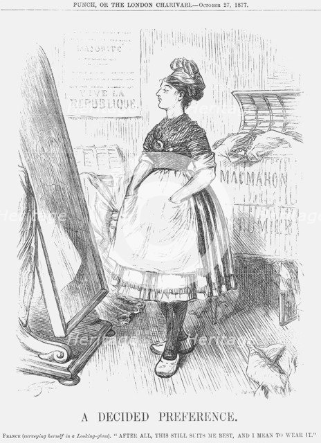 'A Decided Preference', 1877.  Artist: Joseph Swain