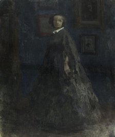 Portrait de Madame Victor Hugo. Creator: Georges-Victor Hugo.