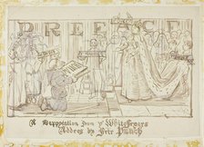 A Deputation from the Whitefriars, 1870/91. Creator: Charles Samuel Keene.
