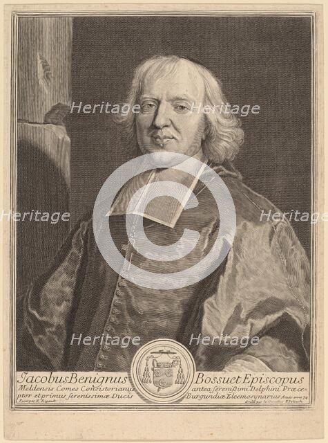 Jacques Benigne Bossuet. Creator: Gerard Edelinck.