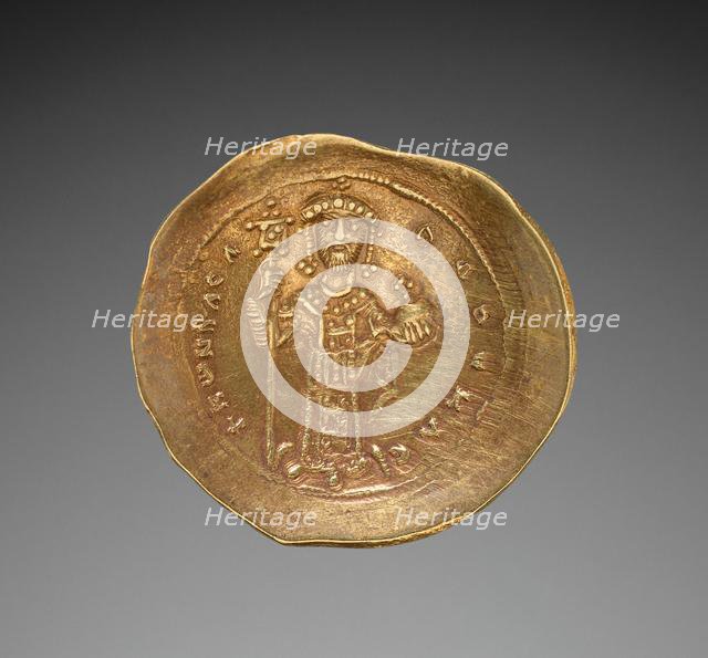 Scyphate Histamenon of Constantine X (obverse), 1059-1067. Creator: Unknown.