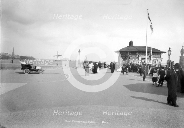 The east promenade, Lytham St Anne's, Lancashire, 1890-1910. Artist: Unknown