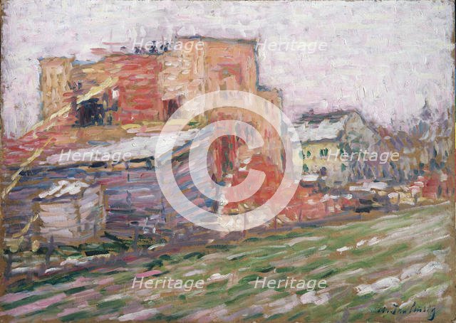 A street, 1905. Artist: Javlensky, Alexei, von (1864-1941)