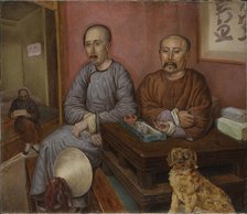 Chinese Merchants. Creator: Carl Peter Mazer.