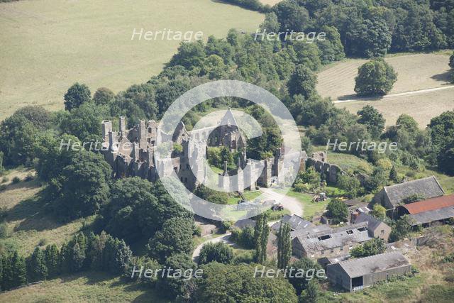 Ruins of Wingfield Manor House and Manor Farm, South Wingfield, Derbyshire, 2014. Creator: Historic England Staff Photographer.